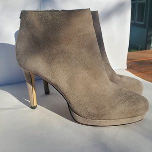 Michael Kors womens gray stiletto boots 8½